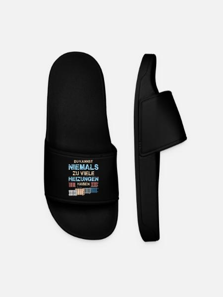 Heating Engineer Heating Construction Plumber Plumber - Men’s Pool Sliders - black