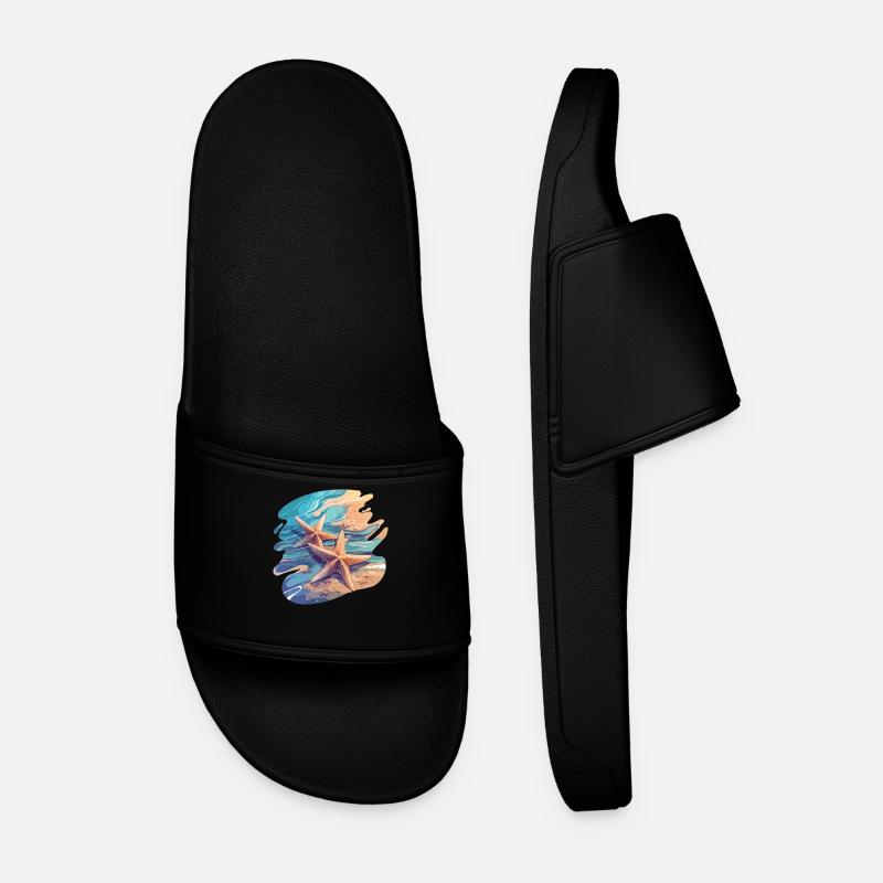Étoile de mer Étoile de mer - Claquettes Homme - noir