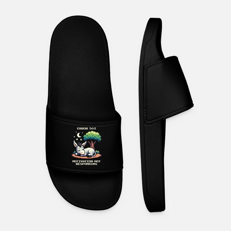 Mistake 503: No motivation | Donkey - Men’s Pool Sliders - black