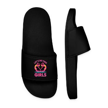 Natation synchronisée Natation artistique Sports nautiques - Claquettes Homme - noir - Devant