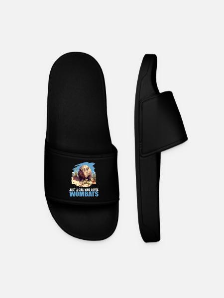 Wombats Wombat - Men’s Pool Sliders - black