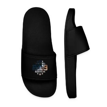 LIMITED EDITION 2009 17TH BIRTHDAY - Men’s Pool Sliders - black - Front