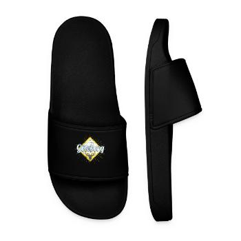 Göteborg avec cerf Suède Vintage Souvenir - Claquettes Homme - noir - Devant