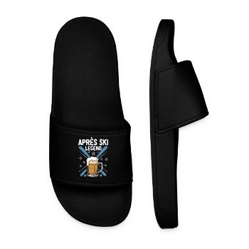 Après Ski Legend - Men’s Pool Sliders - black - Front