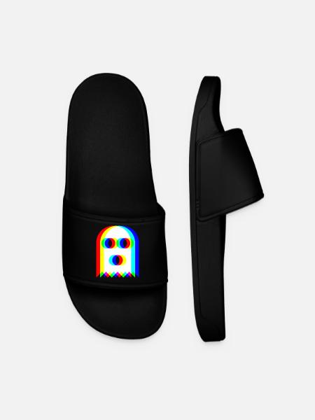 👻 RGB Ghost - Men’s Pool Sliders - black