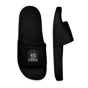 Guitare Guitariste Musicien Guitariste - Claquettes Homme - noir - Devant