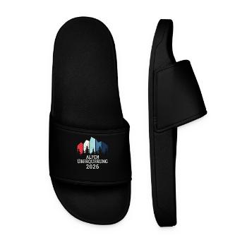 Crossing the Alps 2026 - Hiking - Men’s Pool Sliders - black - Front