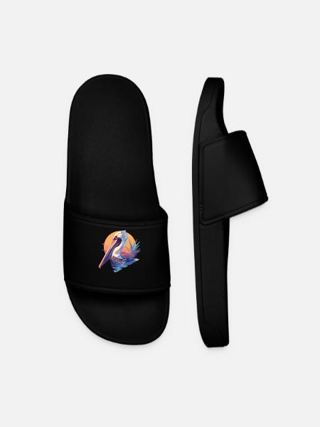 Pelicans Pelican - Men’s Pool Sliders - black