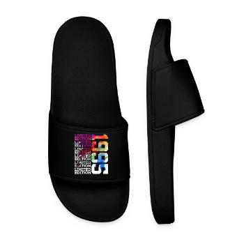 LIMITED EDITION 1995 31 YEARS 31ST BIRTHDAY - Men’s Pool Sliders - black - Front