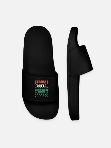 Weihnachtsbaum Züchter - Männer Badelatschen - Schwarz
