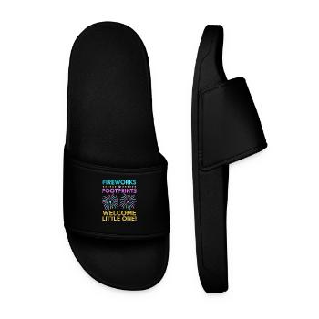 Sexe Révélation Nouvel An - Claquettes Homme - noir - Devant