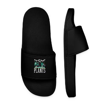 Cadeaux pour les jardins et les amoureux des plantes - Claquettes Homme - noir - Devant