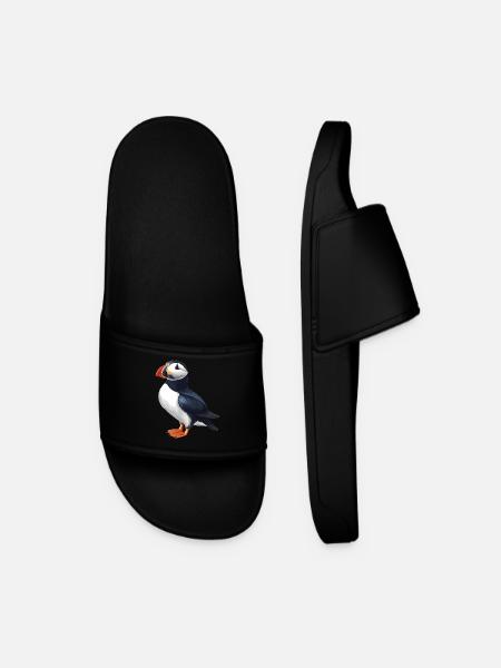 Puffin Papageientaucher - Männer Badelatschen - Schwarz