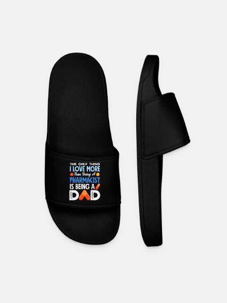 Pharmacist Pharmaceutical Technical - Men’s Pool Sliders - black