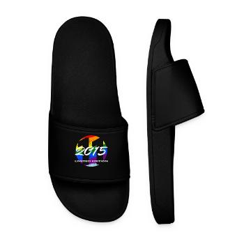 11th Birthday 2015 Boys and Girls Gift - Men’s Pool Sliders - black - Front