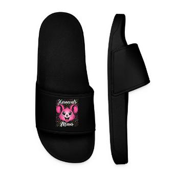 Souris de Carnaval | Femmes en costume partenaires - Claquettes Homme - noir - Devant