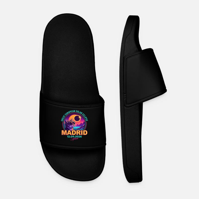 Éclipse de Solar Cat Madrid 2026 - Claquettes Homme - noir
