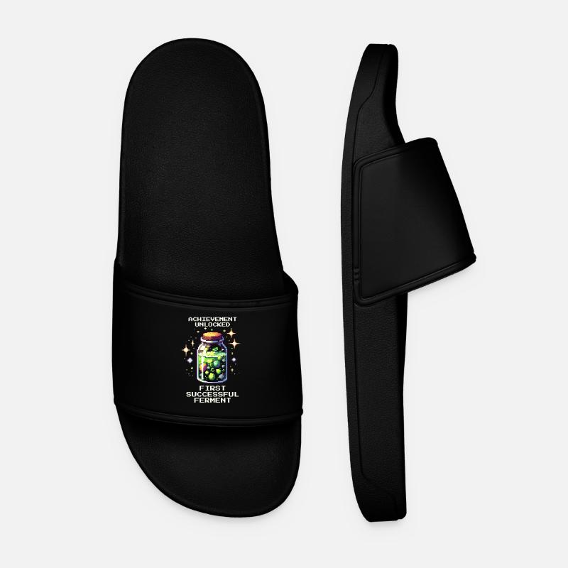 Ferment successful | Fermentation & Storage - Men’s Pool Sliders - black