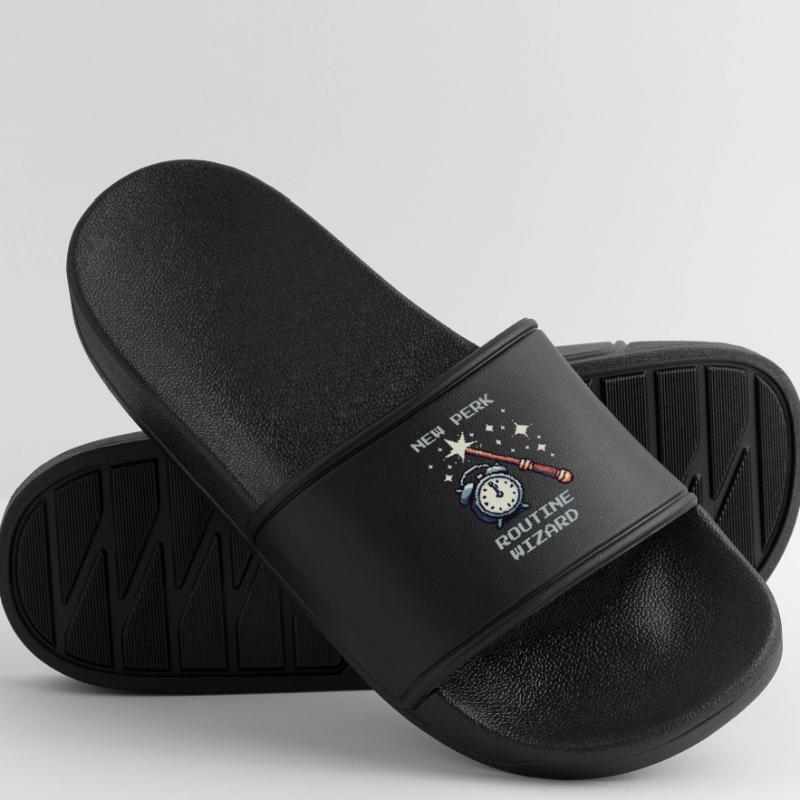 Routine Wizard | Social Work Everyday Life Men’s Pool Sliders