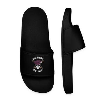 Kopfskull Chef : Qu’est-ce qui cuisine ? - Claquettes Homme - noir - Devant