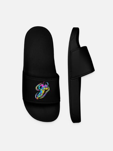 Rugby player - Men’s Pool Sliders - black