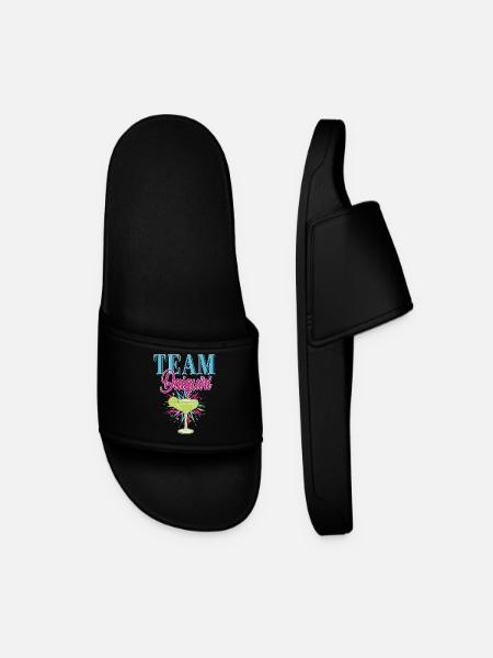 Hen Party Cocktail Team Daiquiri - Men’s Pool Sliders - black