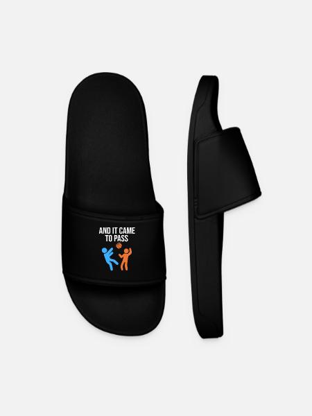 Mormons - Men’s Pool Sliders - black