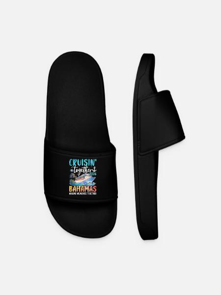 Cruisin Together Bahamas 2026 - Men’s Pool Sliders - black