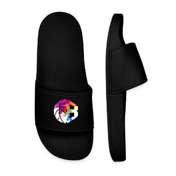 NO. 8 BASKETBALL NUMBER 8 BASKETBALL 8TH BIRTHDAY - Men’s Pool Sliders - black - Front