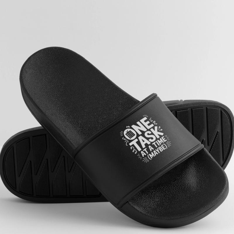 One Task At A Time (Maybe) ADHD Chaos Men’s Pool Sliders