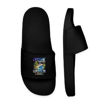 Cruisin Together Caribbean 2027 - Men’s Pool Sliders - black - Front