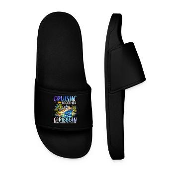 Cruisin Together Caribbean - Men’s Pool Sliders - black - Front