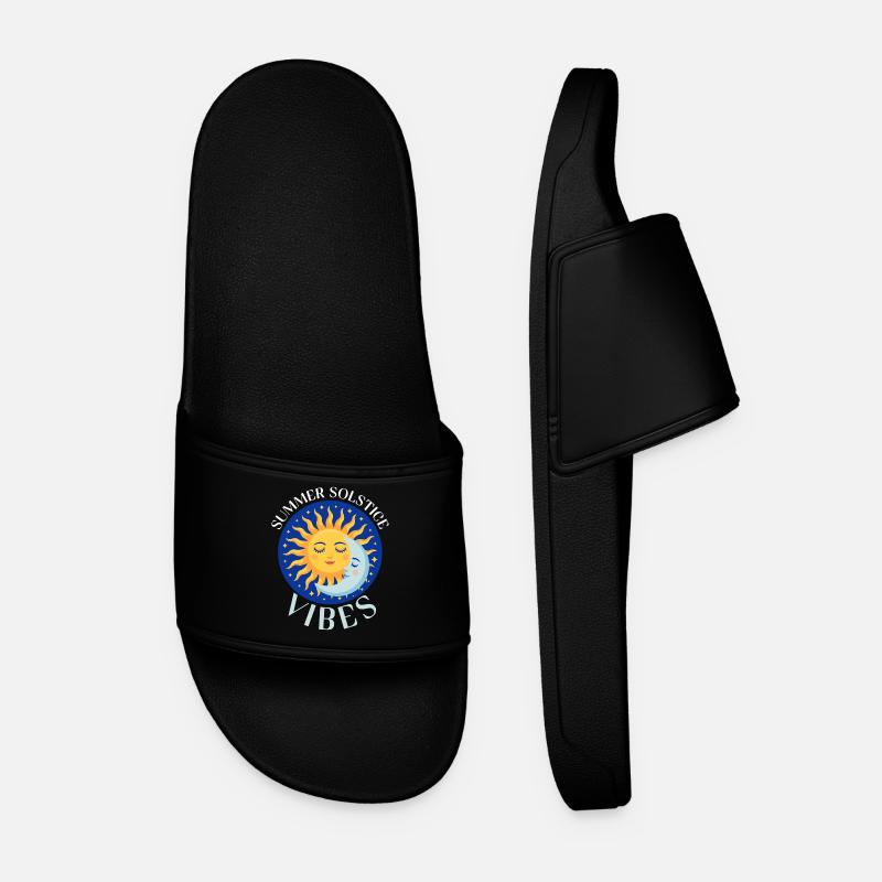 Litha Pagan Solstice d’été Midsommar - Claquettes Homme - noir