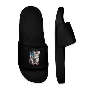 Rabbit - Men’s Pool Sliders - black - Front