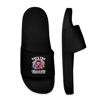 Save Chile Tarantula - Men’s Pool Sliders - black - Front