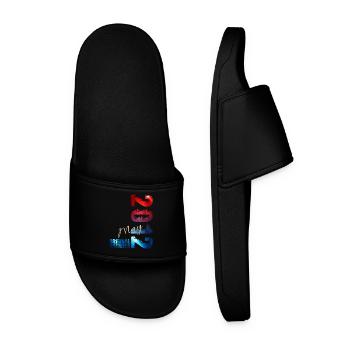 Cadeau d’anniversaire 14 Mari Original mai 2012 - Claquettes Homme - noir - Devant