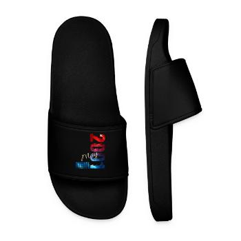 Cadeau de 25e anniversaire Mari Original mai 2001 - Claquettes Homme - noir - Devant