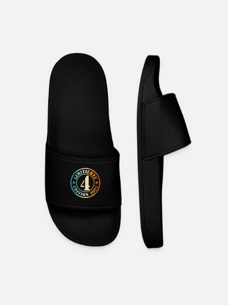 4e anniversaire, jeunes filles - Claquettes Homme - noir