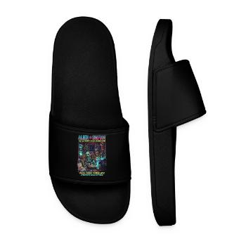 Alien vs Bigfoot – Cabin Showdown Gaming - Claquettes Homme - noir - Devant