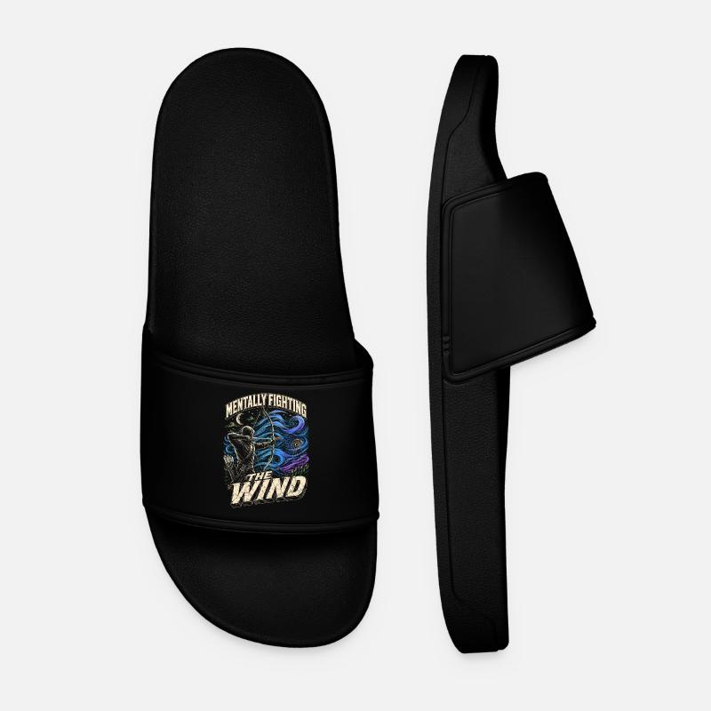 Archer à l’arc - Claquettes Homme - noir