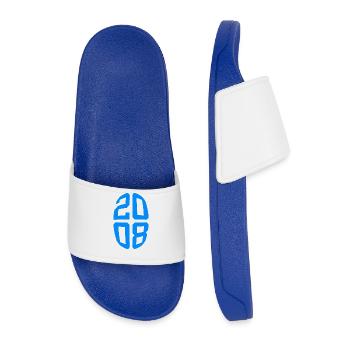 18 ANS 2008 18E ANNIVERSAIRE - Claquettes Homme - bleu roi - Devant