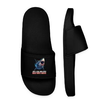 Grand requin blanc Grand requin blanc - Claquettes Homme - noir - Devant