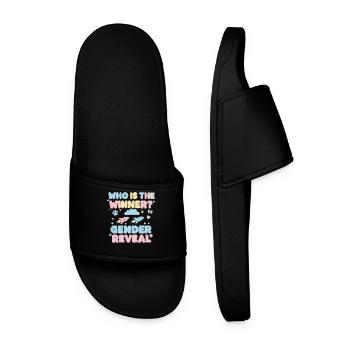 Révélation du sexe : Qui est le gagnant de la baby shower - Claquettes Homme - noir - Devant