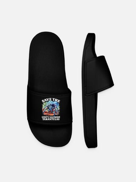 Save Gooty Sapphire Tarantula - Men’s Pool Sliders - black