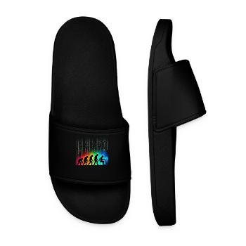 Programmers – Coding Developers & Computer Scientists - Men’s Pool Sliders - black - Front