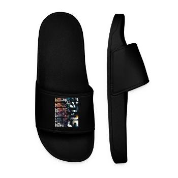SPACE 21 YEARS 2005 ASTRONAUT 21ST BIRTHDAY - Men’s Pool Sliders - black - Front