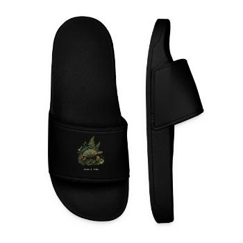 take a hike - Men’s Pool Sliders - black - Front