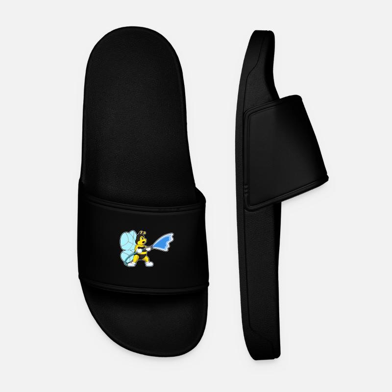 Extincteur de pompier d’abeilles - Claquettes Homme - noir