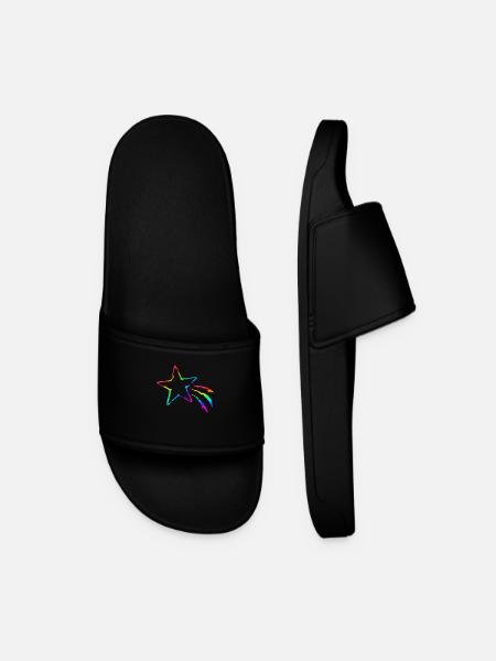 Shooting star - Men’s Pool Sliders - black