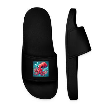 Le sympathique calmar géant : une aventure sDee - Claquettes Homme - noir - Devant